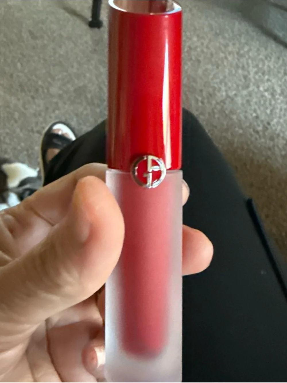 Giorgio Armani Lip Maestro Satin Liquid Lip Color - Shade 12 Skin-On-Skin